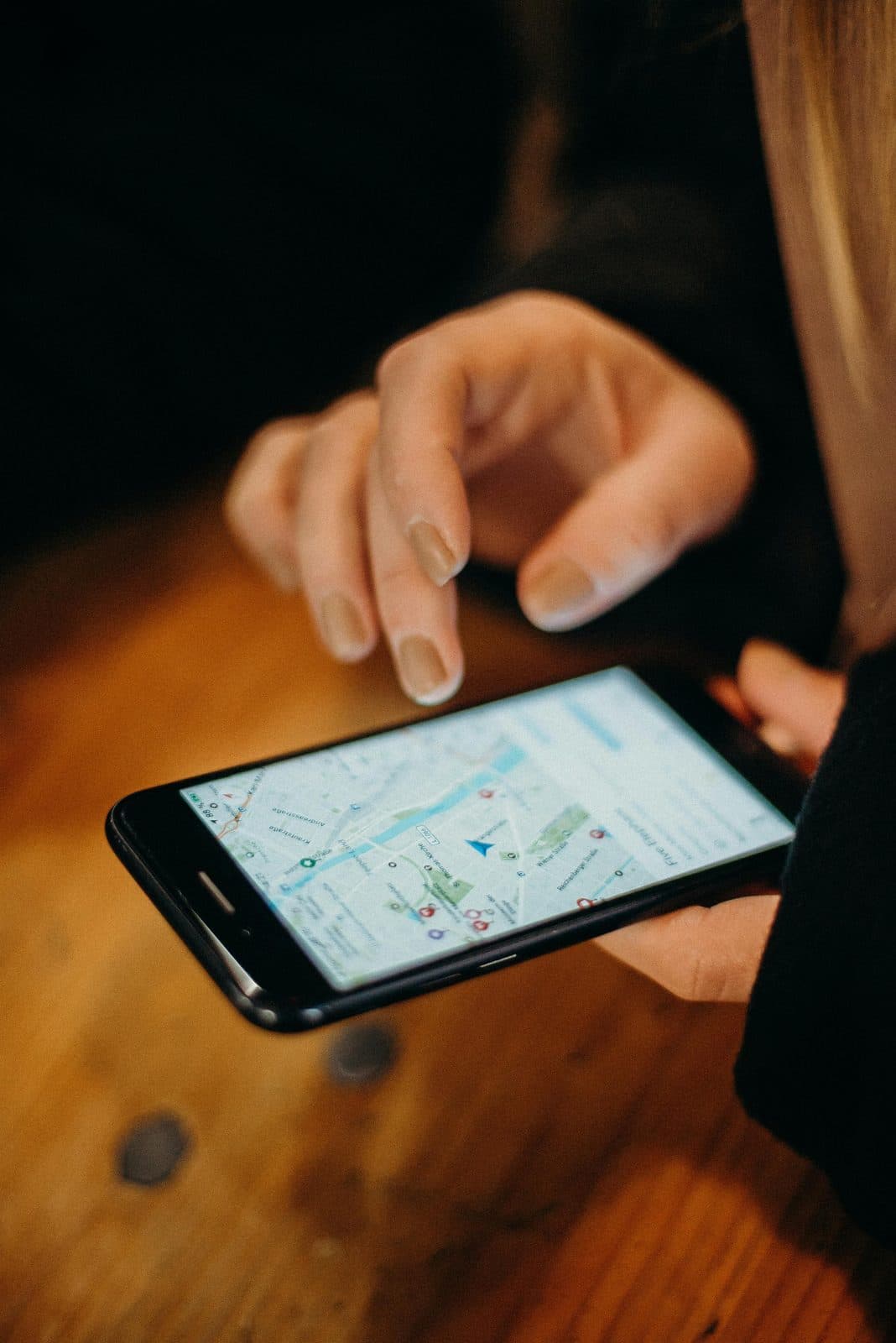 Local business map pack search results
